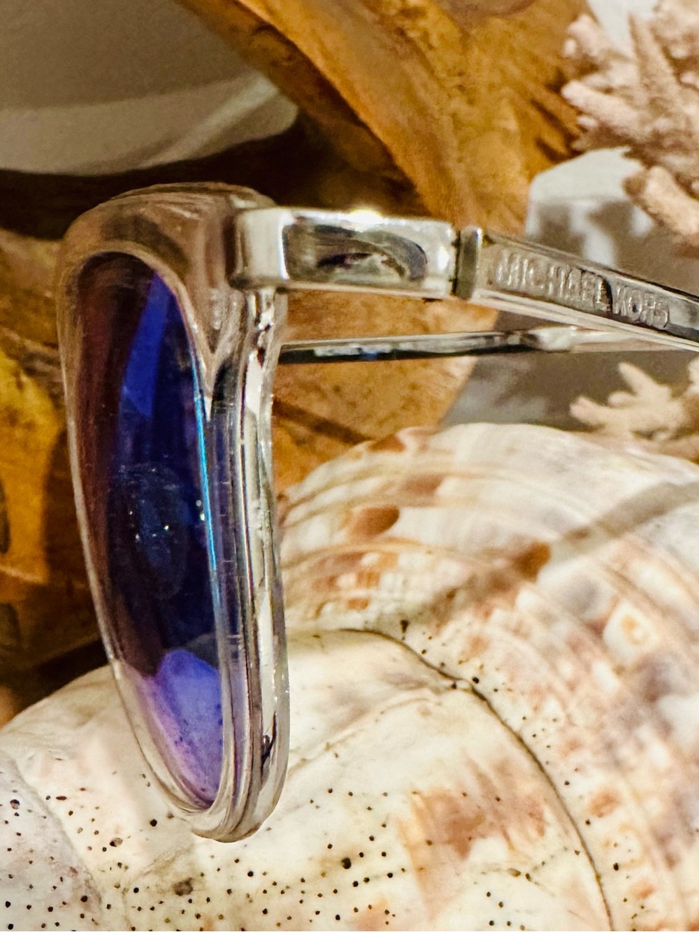 Michael Kors Assorted Aviator Sunglasses – Blue and Brown Lenses - Picture 5 of 5